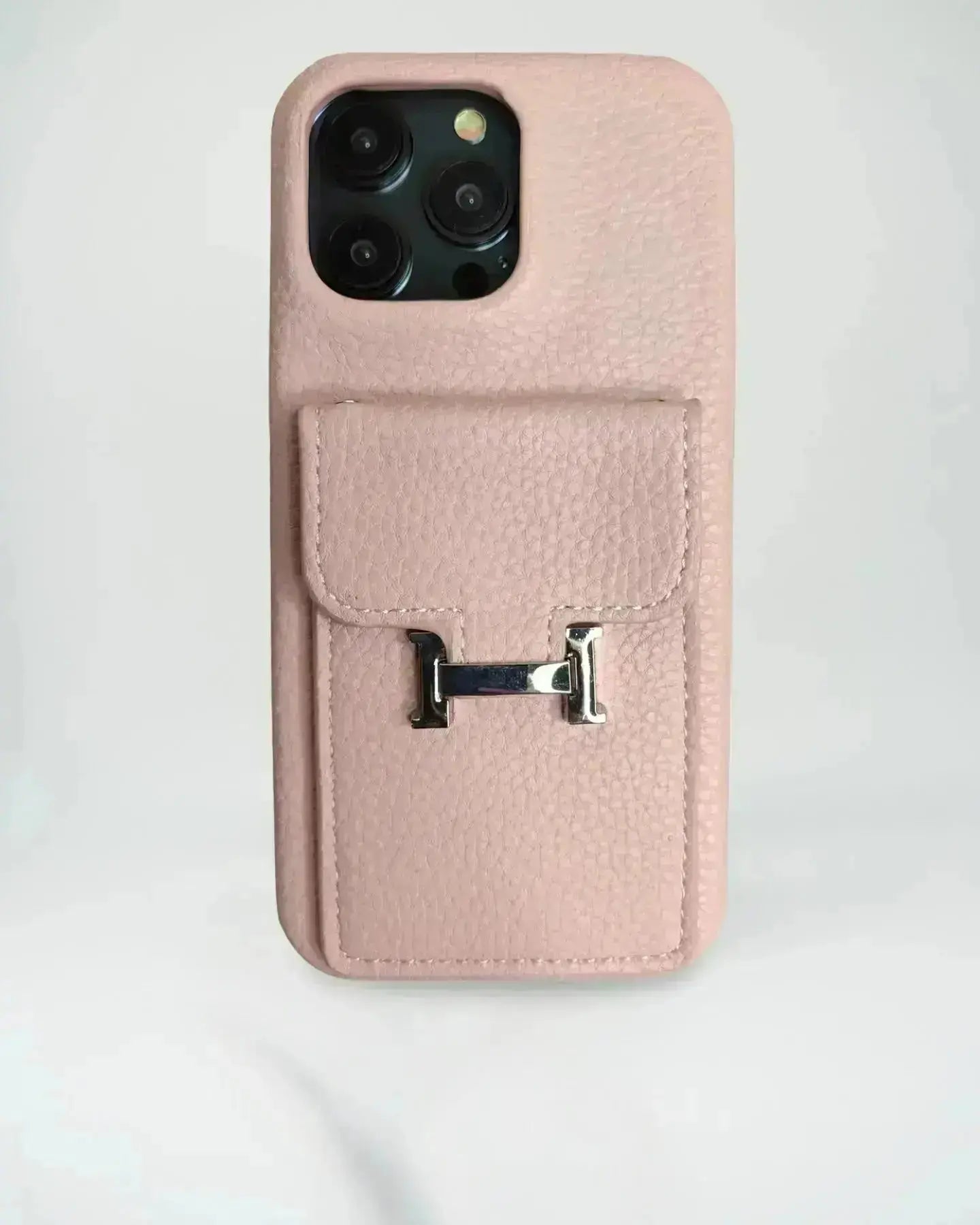 Le Bleu Hermès iPhone 17 Pro Max Case with Cardholder BREATHE