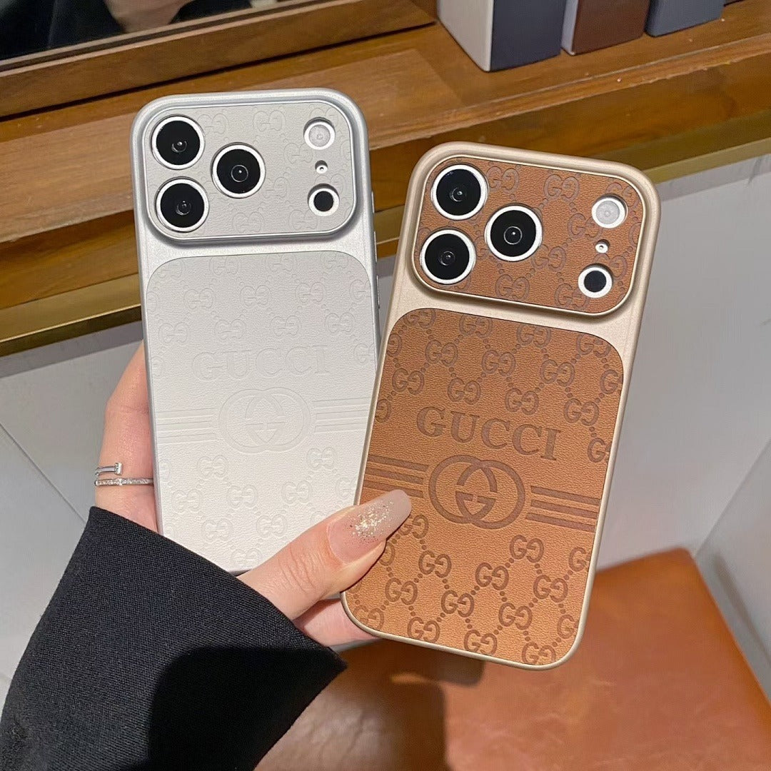 Premium Gucci iPhone case for iPhone 17 Pro Max luxury design