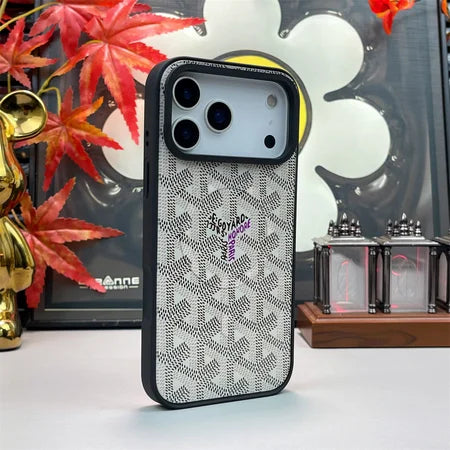 Goyard iPhone 18 Pro Max Case – Magsafe Luxury Protective Cover