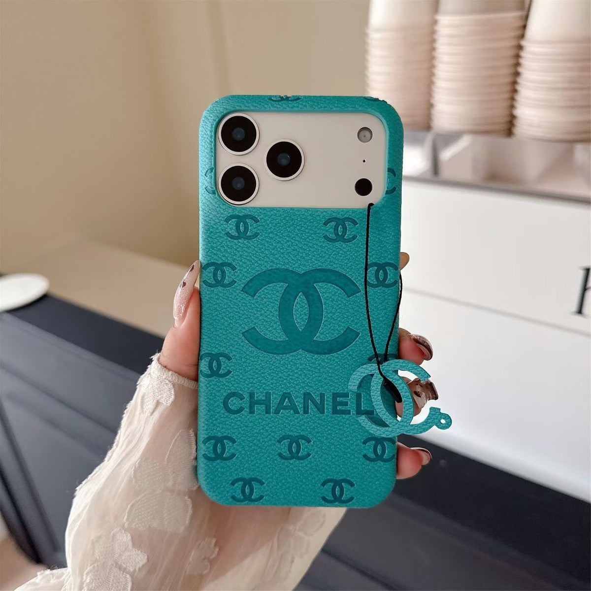 Luxury Chanel iPhone 18 Pro Max Case – Designer CC Quilted Phone Cover