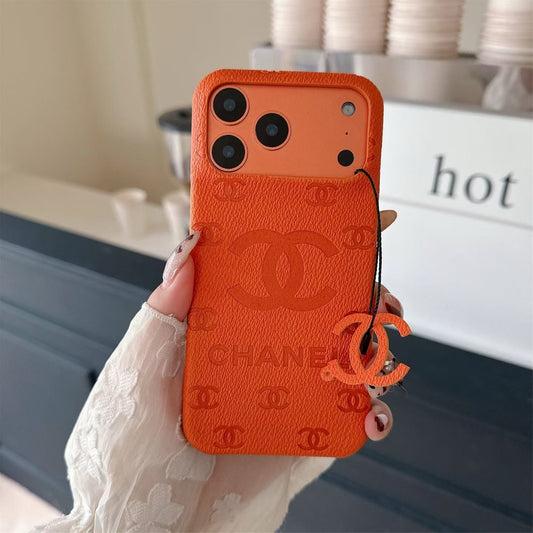 Luxury Chanel iPhone 18 Pro Case – Designer CC Quilted Phone Cover