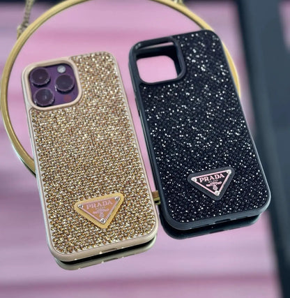 Black Diamond Prada iPhone 17 Pro Max Case BREATHE