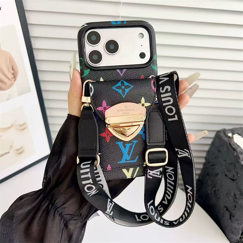 Louis Vuitton iPhone 18 Pro Max Case With Strap – Luxury Designer Crossbody Cover