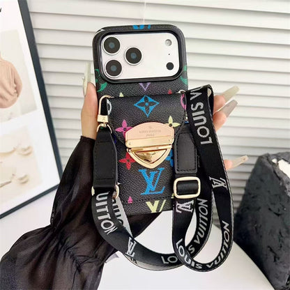 Louis Vuitton iPhone 18 Pro Max Case With Strap – Luxury Designer Crossbody Cover