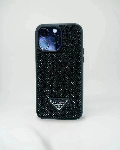 Black Diamond Prada iPhone 17 Pro Max Case BREATHE