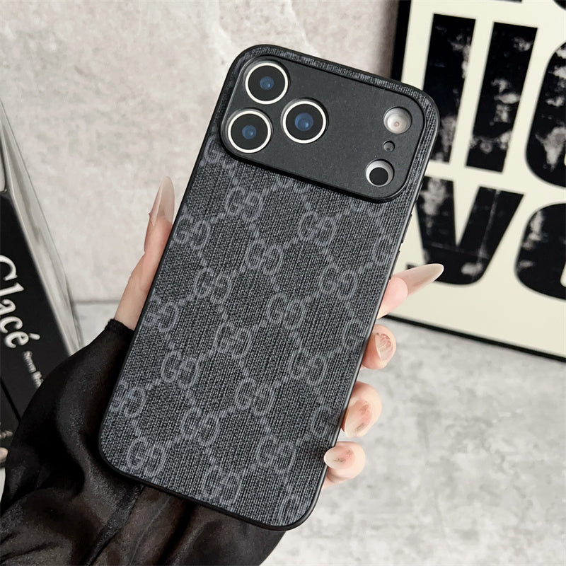 Dark Gucci iPhone 17 Pro Max case