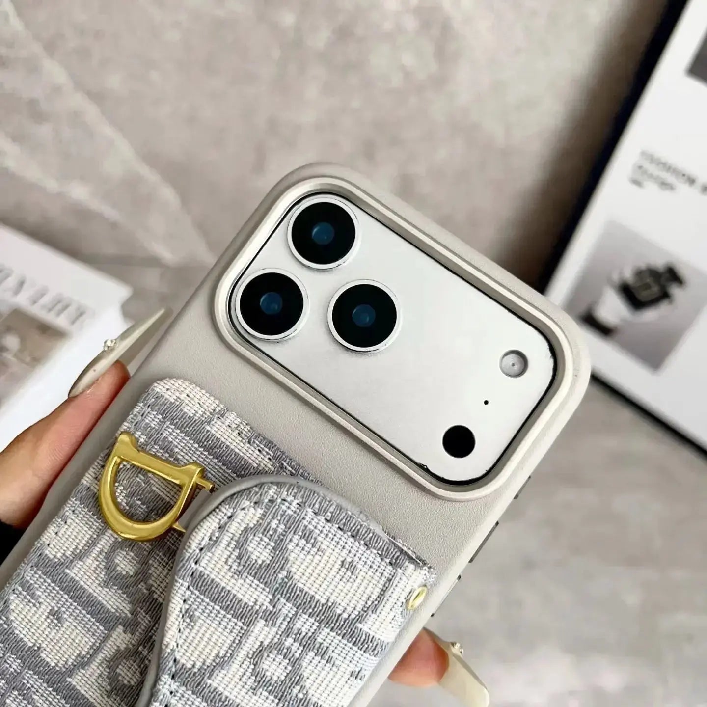 Dior iPhone 17 Pro Max Case, CD iPhone case, Dior Phone Case 