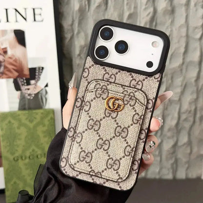 GG Supreme Gucci iPhone 17 Pro Max With Cardholder BREATHE