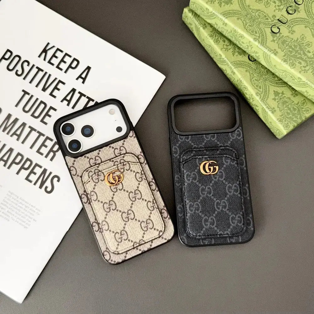 GG Supreme Gucci iPhone 17 Pro Max With Cardholder BREATHE