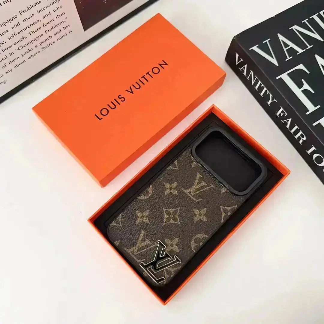 Damier Ebene Canvas Louis Vuitton iPhone 17 Pro Max Case With Logo BREATHE