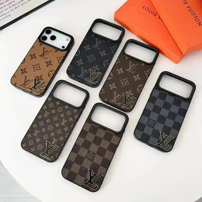 Damier Ebene Canvas Louis Vuitton iPhone 17 Pro Max Case With Logo BREATHE