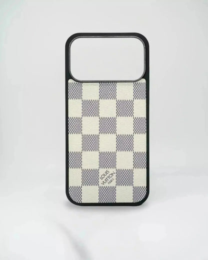 Louis Vuitton iPhone 17 Pro Max Case Magsafe - Checkered Brown BREATHE