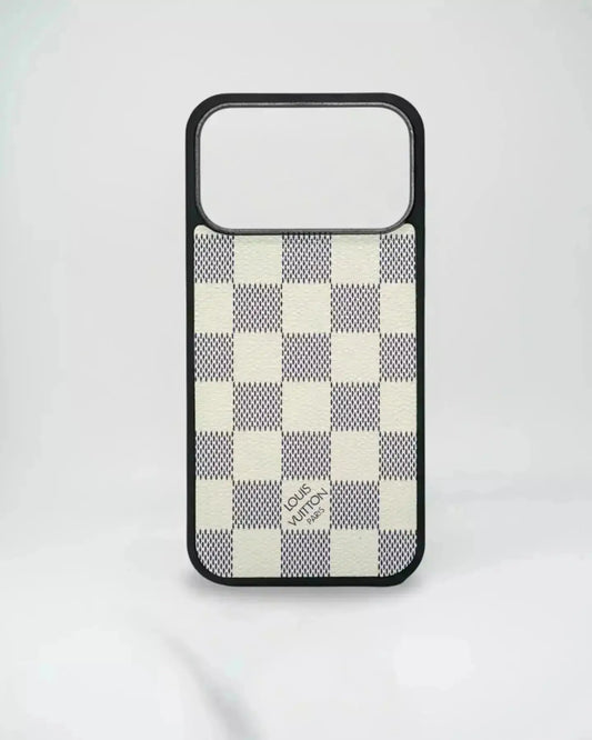 Louis Vuitton iPhone 17 Pro Max Case Magsafe - Checkered White BREATHE