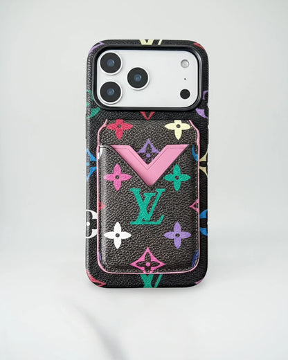 Beige Monogram Gucci iPhone 17 Pro Max Case with Cardholder – Classic Canvas Luxury
