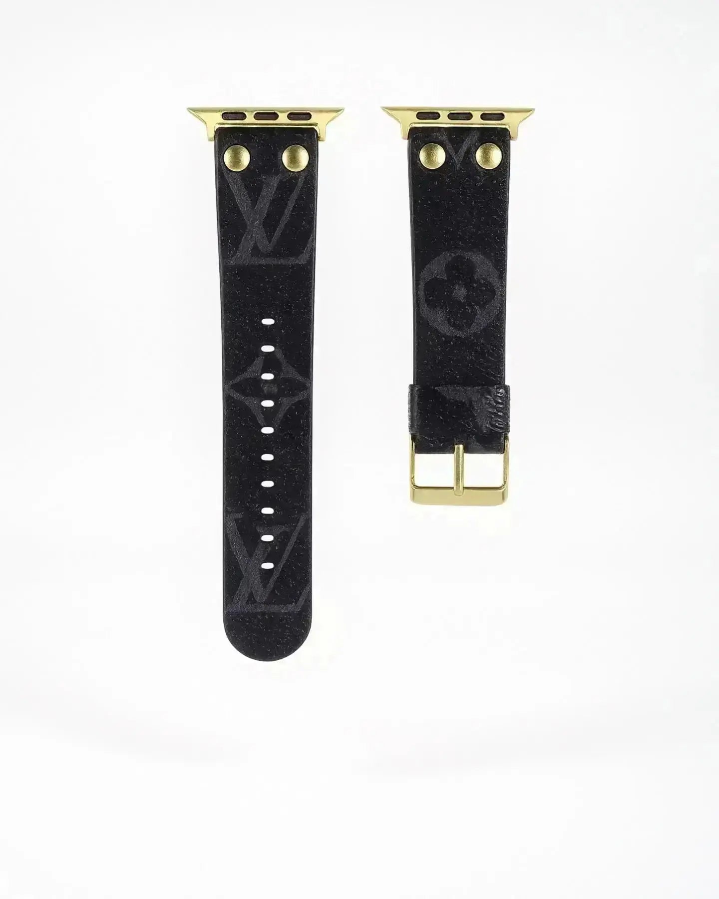 Louis Vuitton Apple Watch Band Series 11 Band Monogram With Gold BREATHE