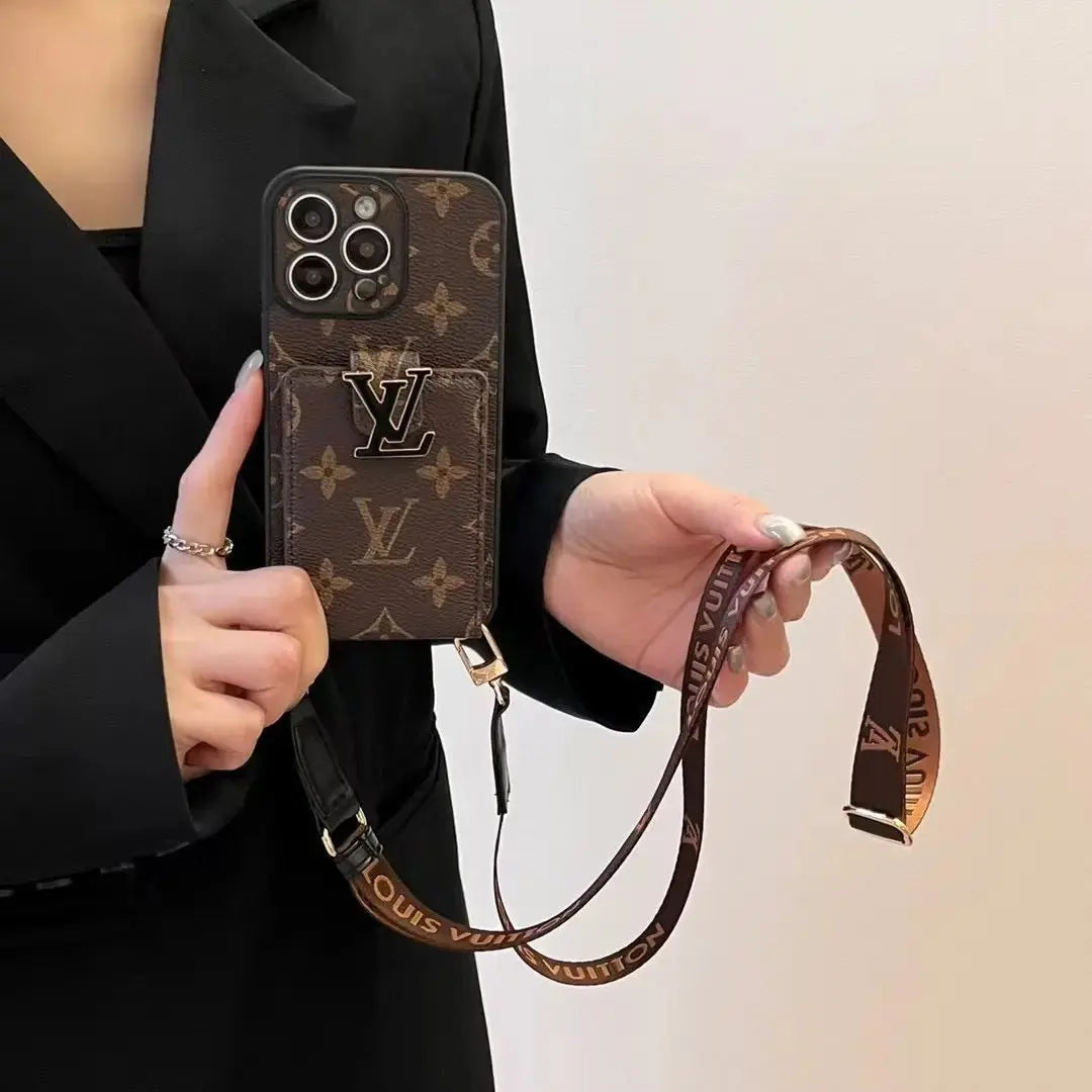 Louis Vuitton iPhone 17 Pro Max Case With Cardholder and Strap BREATHE