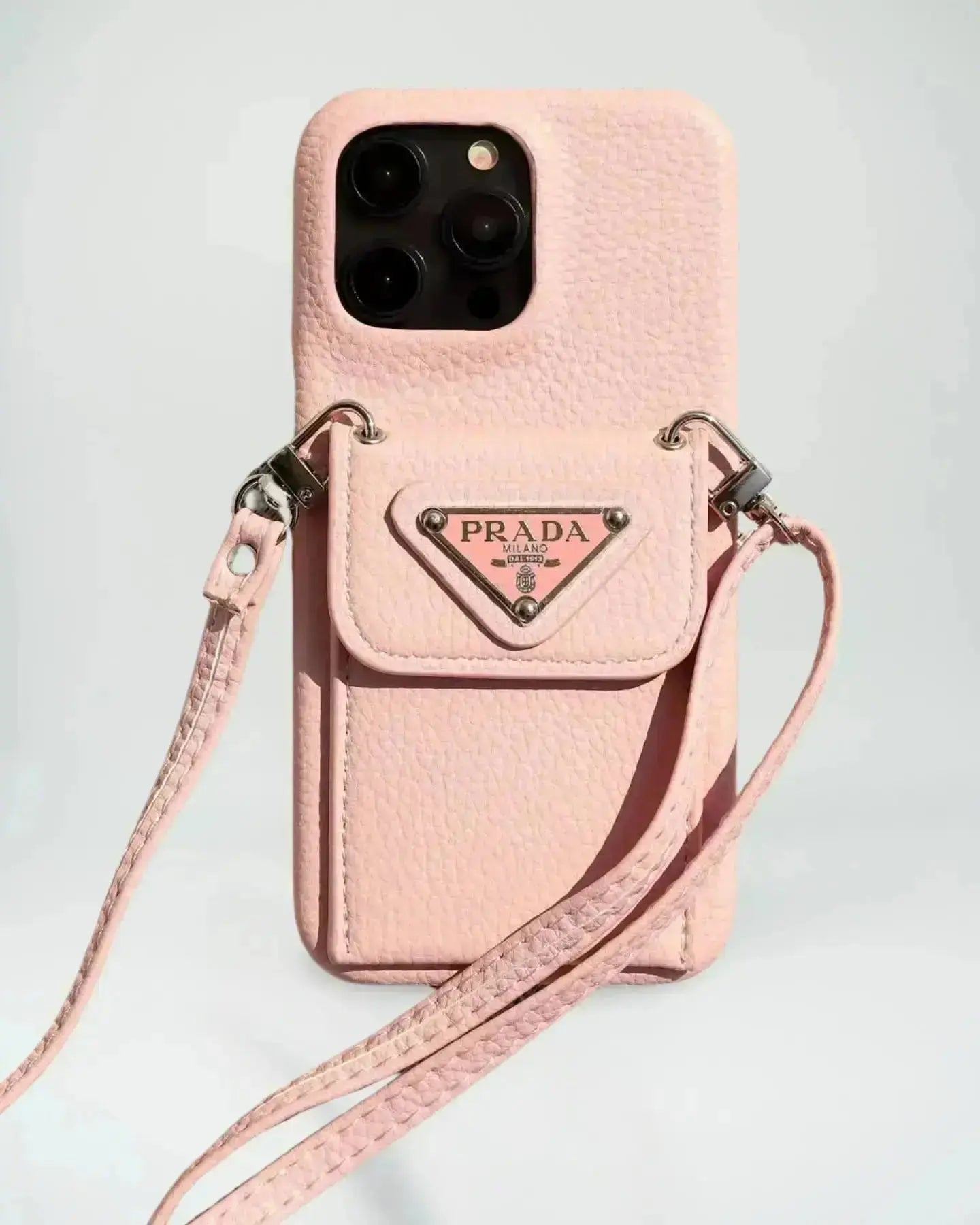 Le Ciel Prada iPhone 17 Pro Max Case With Strap Crossbody BREATHE