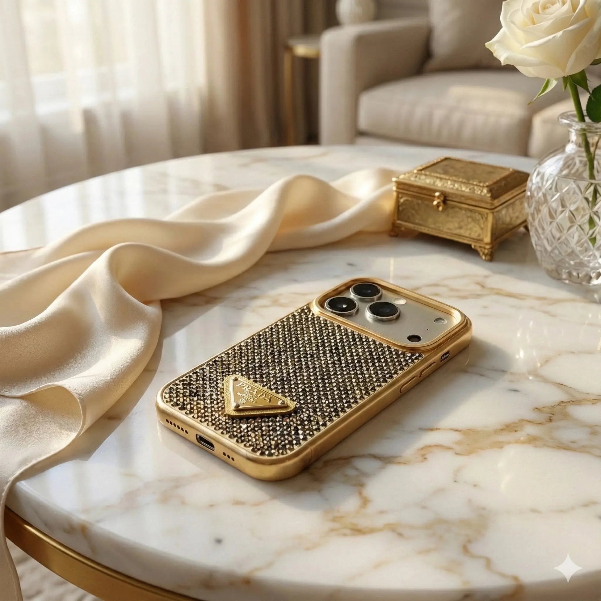 Prada iPhone 17 Pro Max Case, Prada iPhone Case, Prada iPhone 17 case