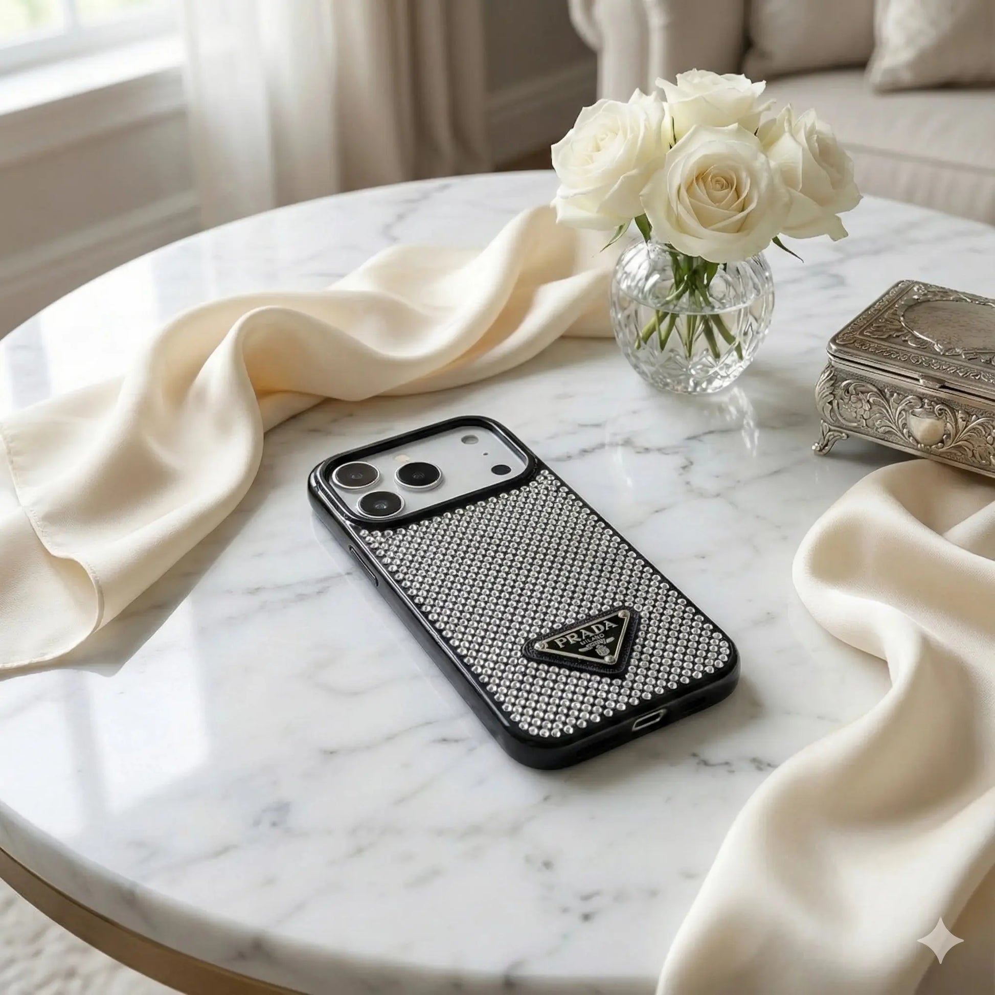 Prada iPhone 17 Pro Max Case, Luxury Prada iPhone 17 Case – YourLuxe Prada iPhone 17 Pro Max Case, Luxury Prada iPhone 17 Case – YourLuxe
