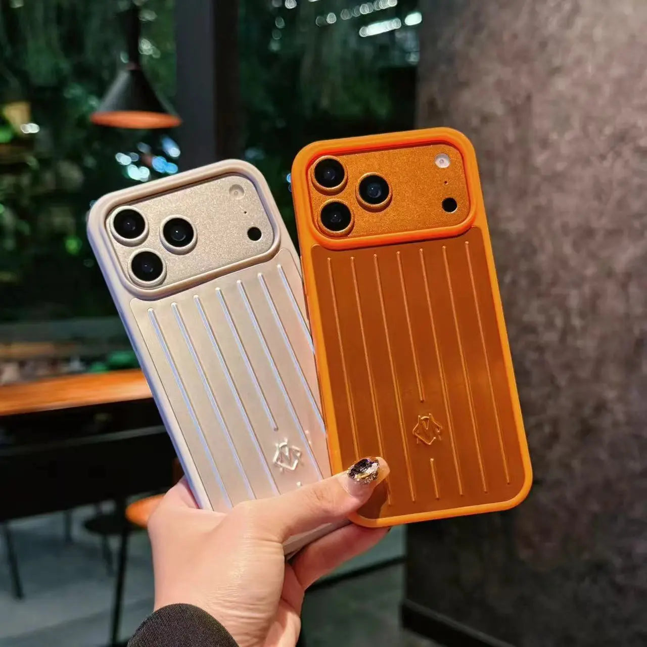 Orange RIMOWA iPhone 17 Pro Max Case BREATHE