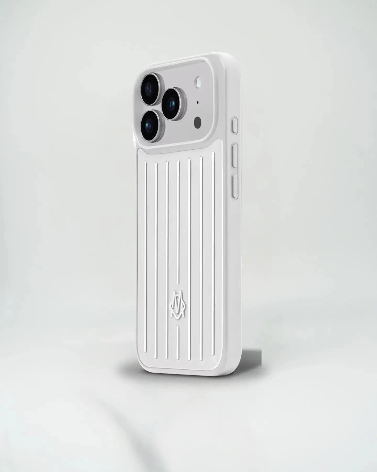 Silver RIMOWA iPhone 17 Pro Max Case - BREATHE