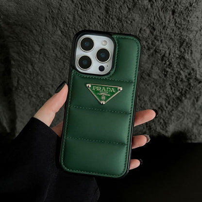 Puffer Prada iPhone 18 Pro Case – Luxury Designer Phone Cover