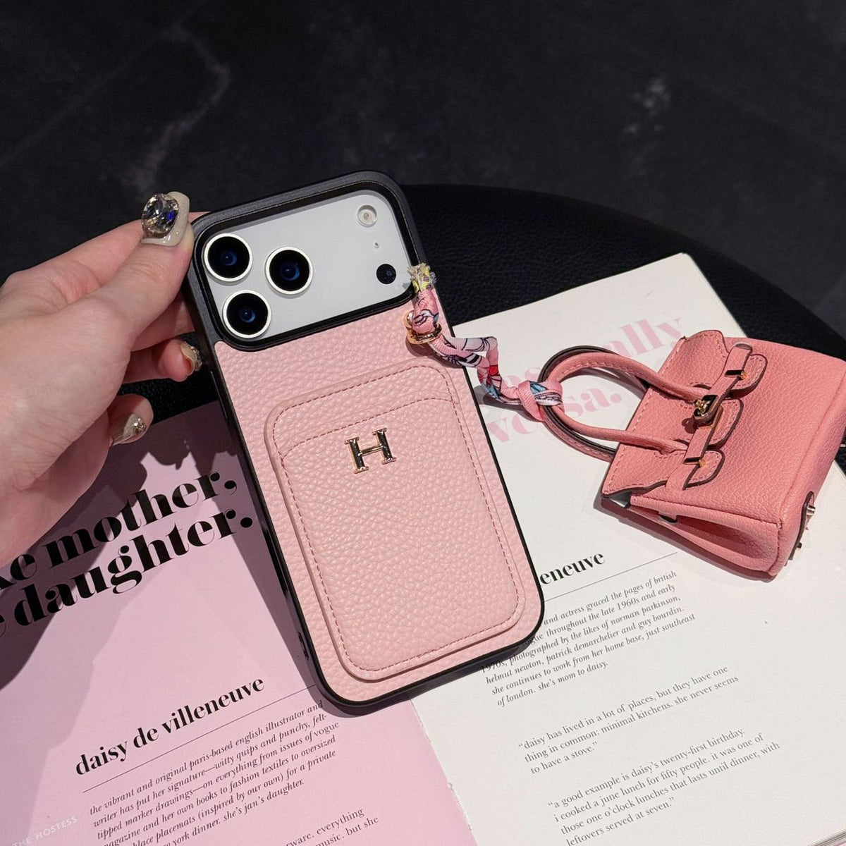 Hermes iPhone 18 Pro Max Case with AirPods Cover – Luxury Leather Designer Set