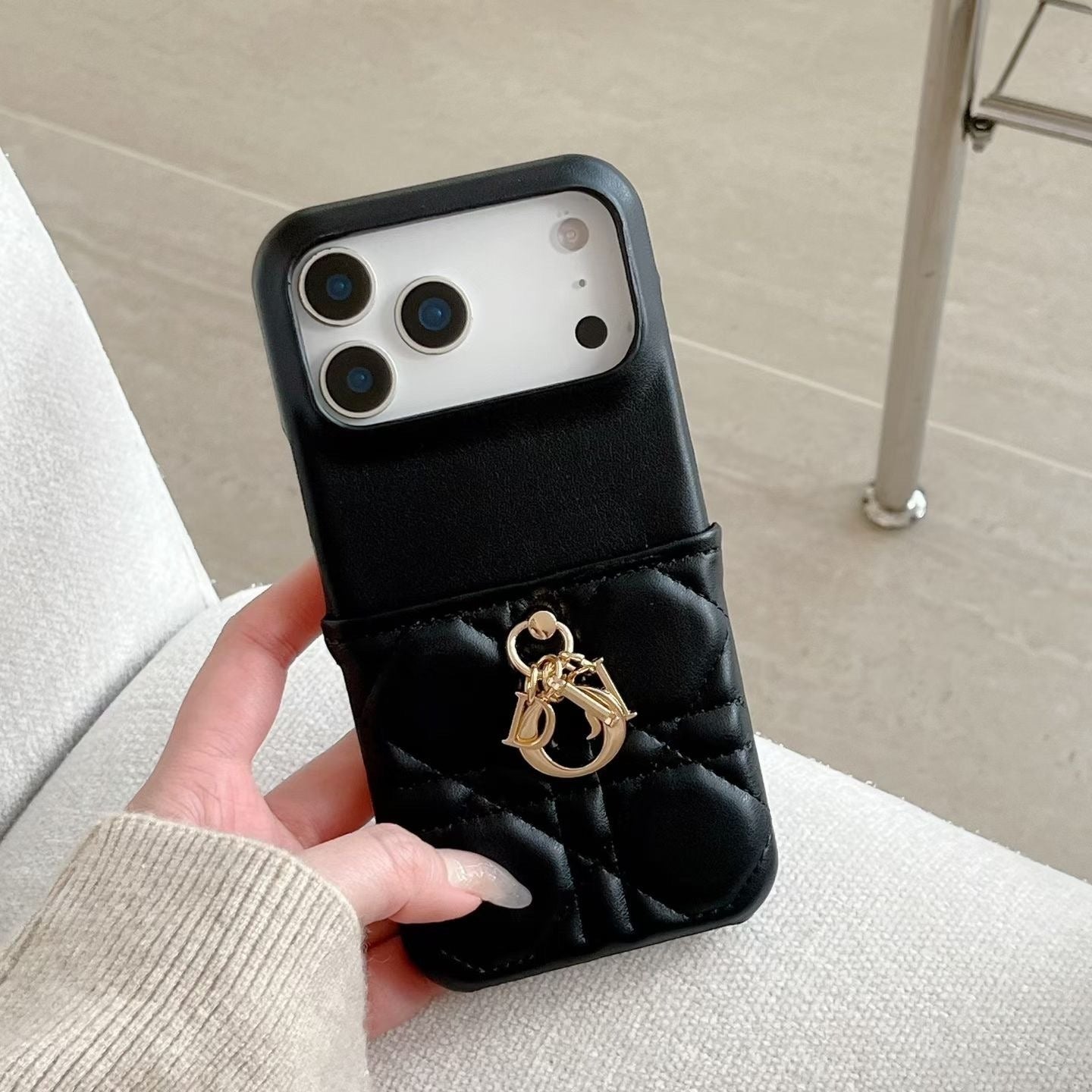 Luxury Dior iPhone 17 Pro Max case designer phone cover
