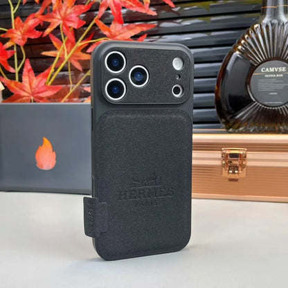 Black Hermes iPhone 18 Pro Max Case – Luxury Hermes iPhone Case