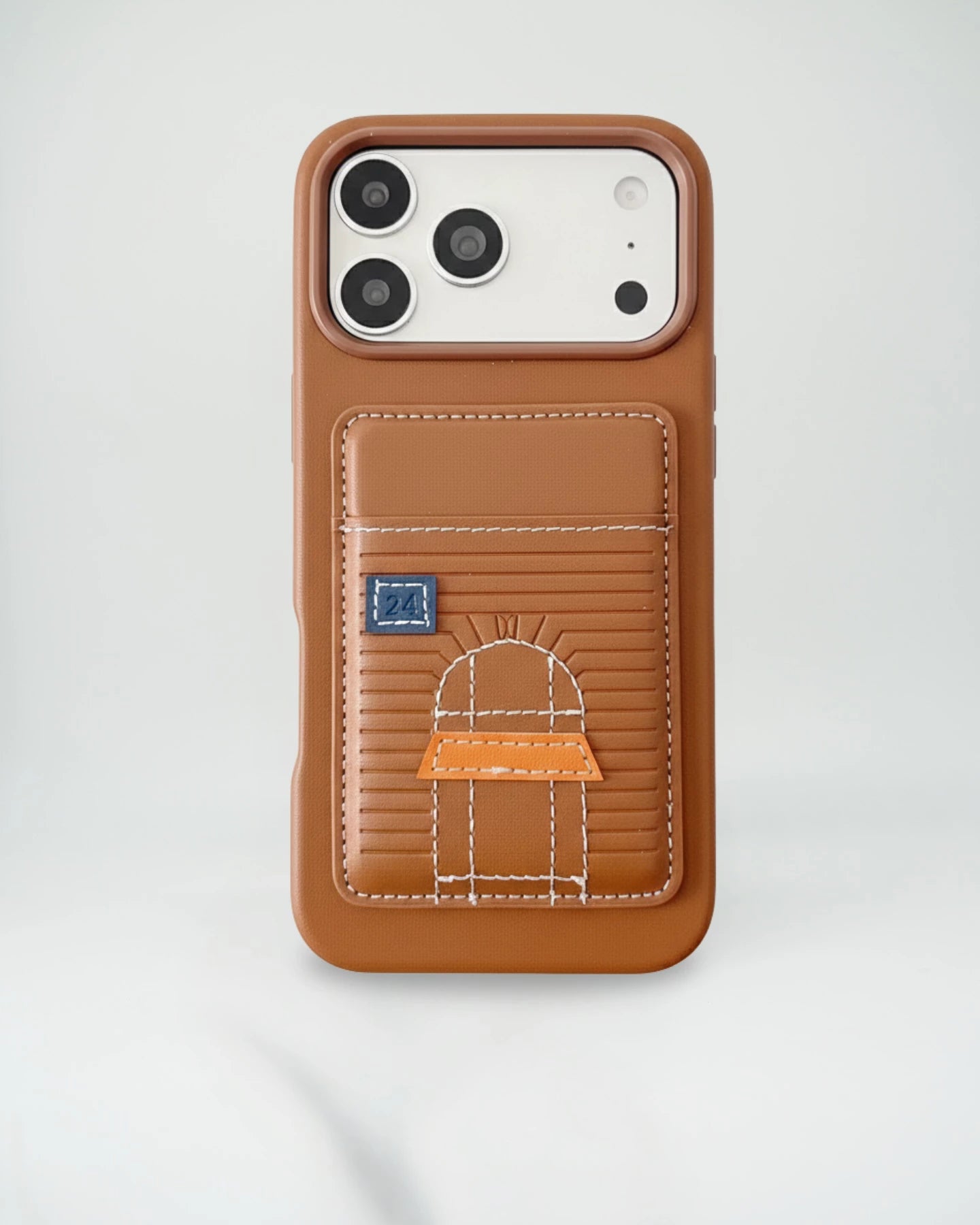 Hermes iPhone 17 Pro Max case with cardholder