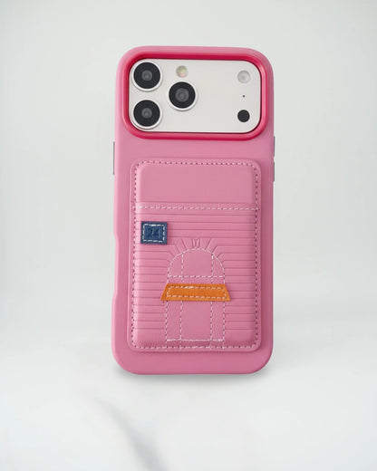 Hermes iPhone 17 Pro Max case with cardholder