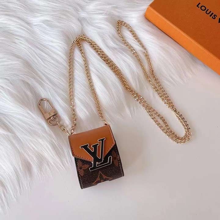 Louis Vuitton AirPods case necklace crossbody designer cover