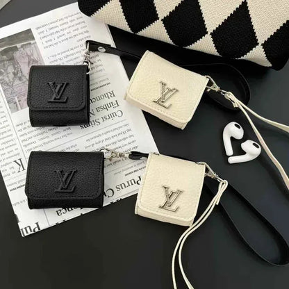 Louis Vuitton leather AirPods case designer luxury cover