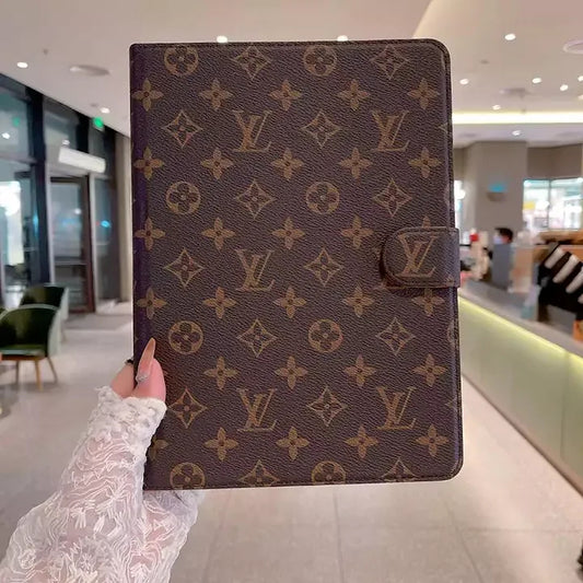 Luxury LV monogram iPad case designer tablet cover